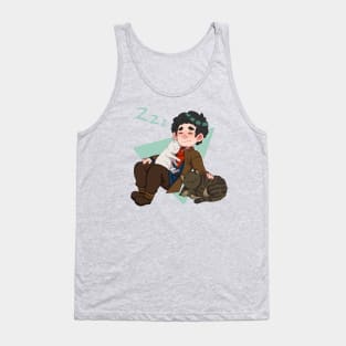 Merlin and Cats Tank Top